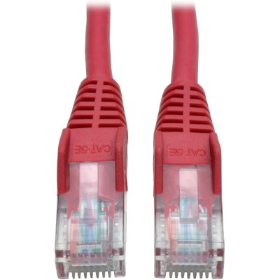 Tripp Lite N001-005-RD Cable Patch Moldeado Snagless Cat5e 350MHz (RJ45 M/M) - Rojo, 5.9 ft [5 pies]